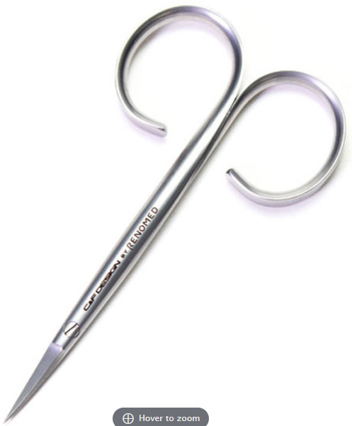 C&F DESIGN TYING SCISSORS CURVED*